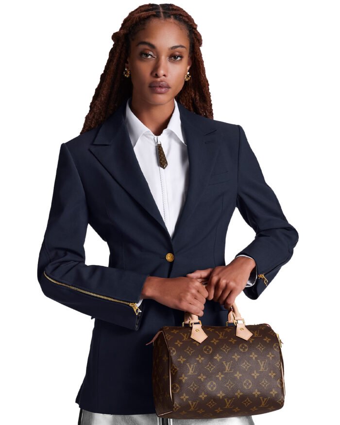 Louis Vuitton SPEEDY 25 Handbag Fashionable Classic1