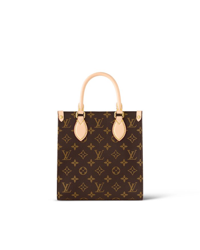 Louis Vuitton Sac Plat BB Handbag Classic Monogram Leather1