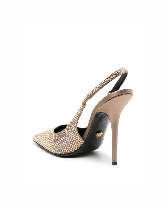 Valentino satin crystal embellished womens shoes1