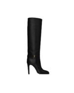YSL DIANE Black Leather Boots