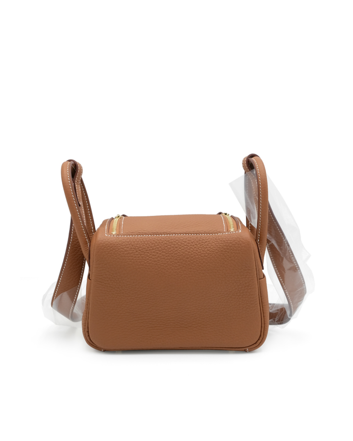 Hermes Etoupe Clemence Lindy 30 Gold Hardware3 2