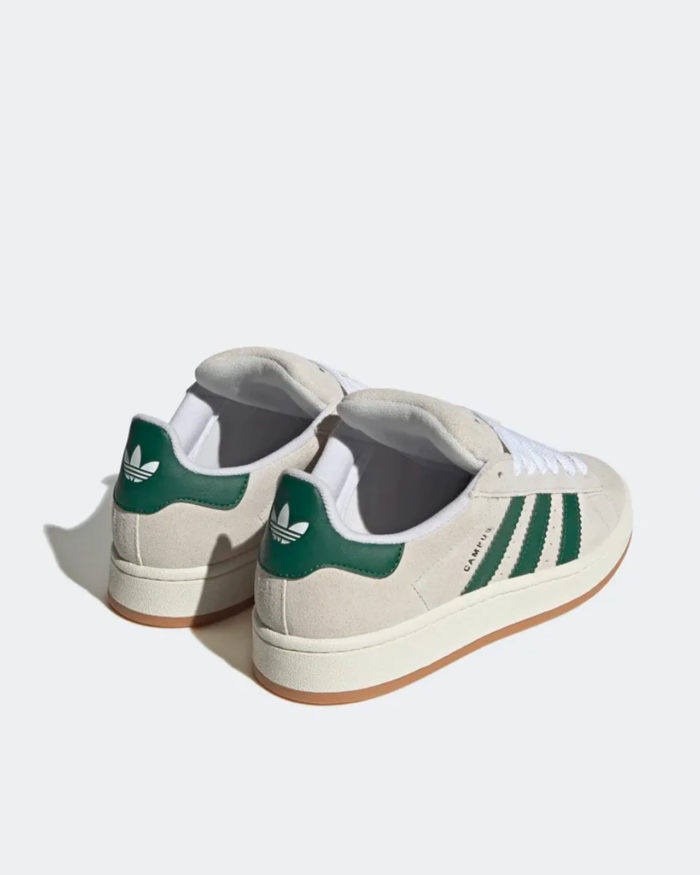 Adidas Campus 00s Crystal White Dark Green4