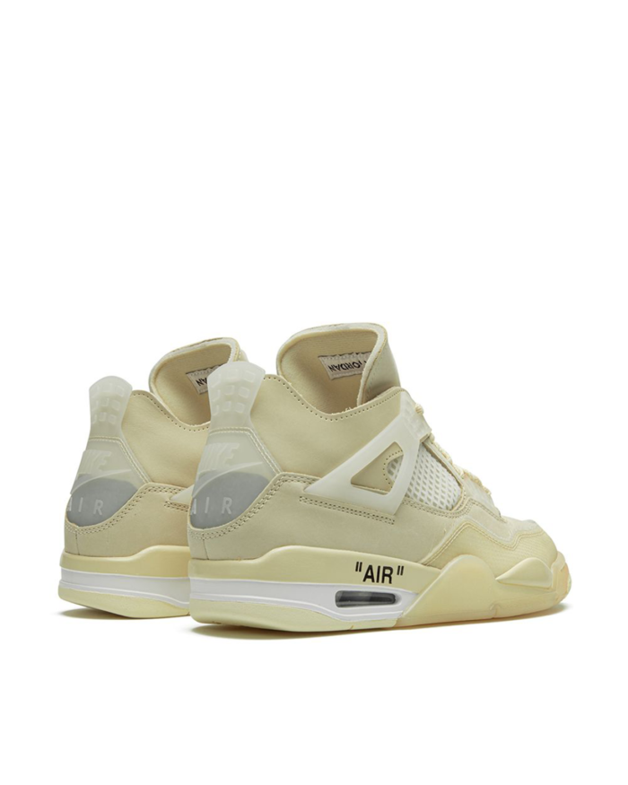 Air Jordan 4 Retro Off White Sail Trainers2