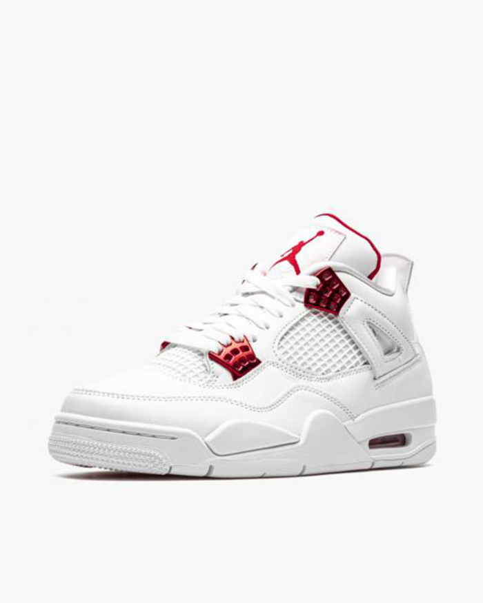 Air jordan 4 retro metallic pack university red4