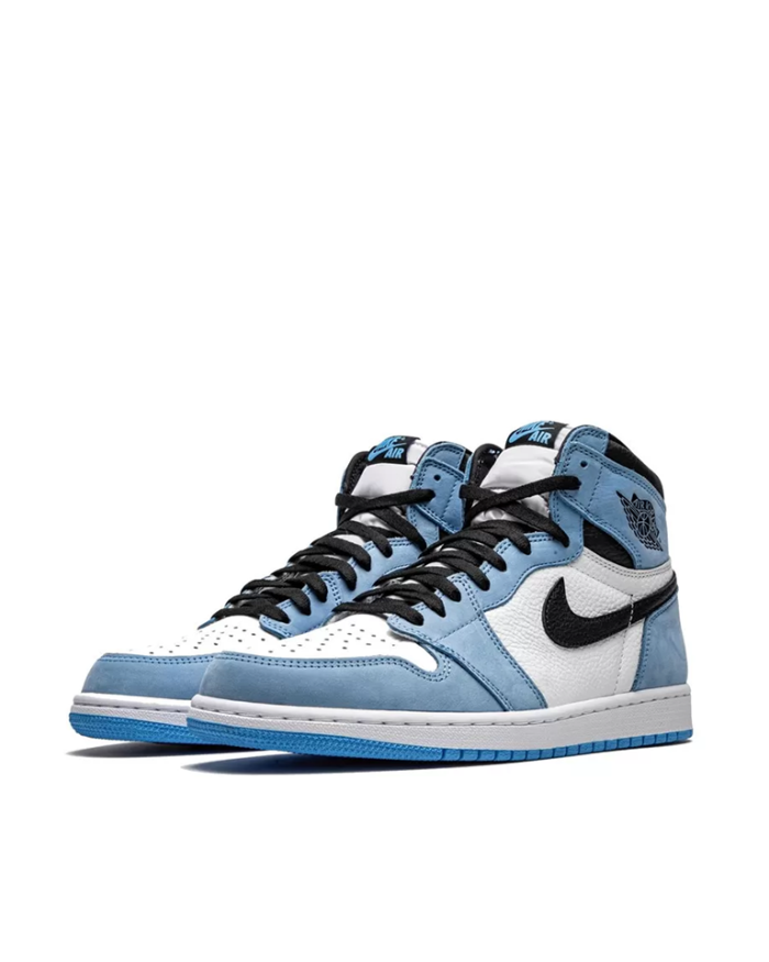 Nike Mens Air Jordan 1 Retro High OG Knicks Leather Basketball Shoes1