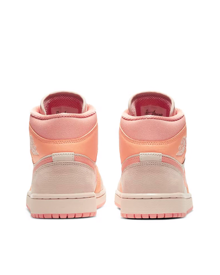 Nike Updates Its Air Jordan 1 Mid in a Spring Inspired Apricot Orange Colorway4